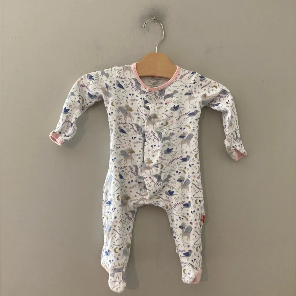 $18 ADD ON magnetic me footie‎ pajamas nested bean kyte baby little sleepies